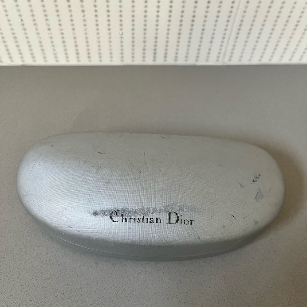 Dior Tortoise Shell Grey Oversized Sunglasses - Picture 12 of 13